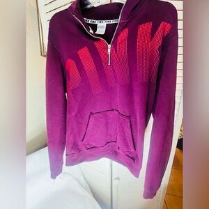 VICTORIA SECRET PINK Purple Zip Up